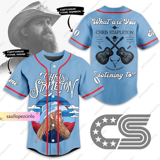 Discover Personalized Chris Stapleton Personalized Baseball Jersey
