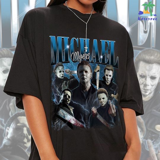 Discover Michael Myers Homage Tshirt, Michael Myers Vintage Shirt
