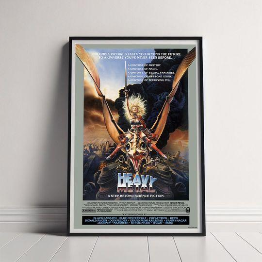 Discover Heavy Metal Movie Poster