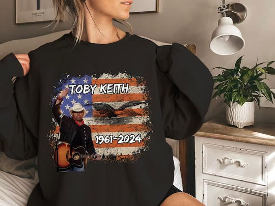 Discover Toby Keith Honoring Sweatshirt