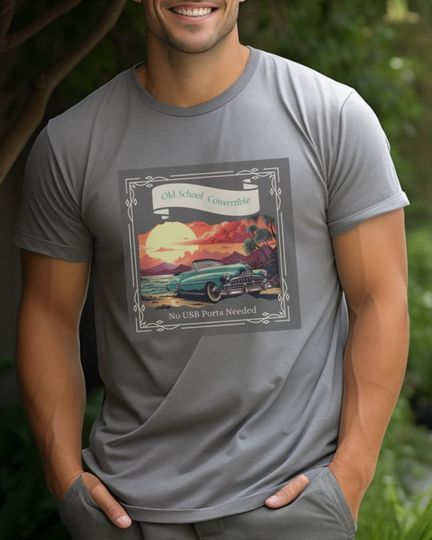 Discover Vintage Nostalgic Car T-Shirt