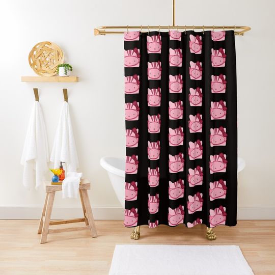 Discover Racer Kitty Shower Curtain