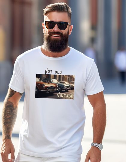 Discover Not Old Vintage Antique Car T-Shirt