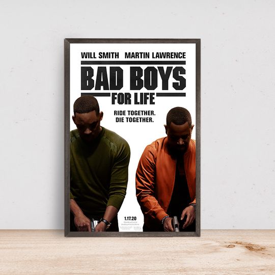 Discover Bad Boys for Life Movie Poster Classic Film Room Decor
