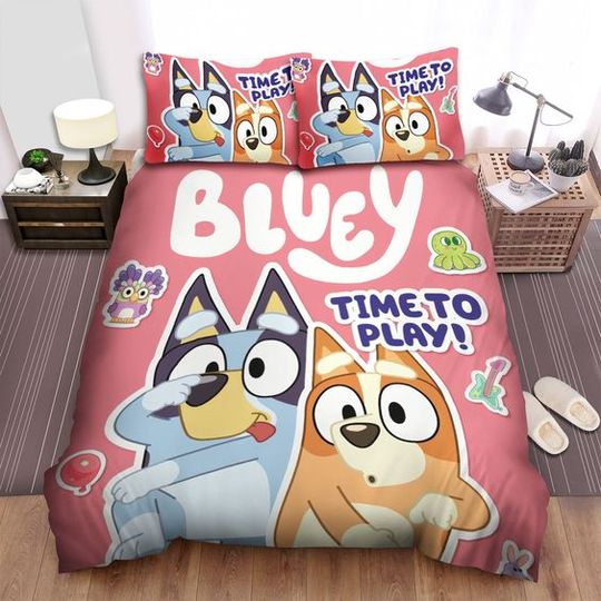 Discover BlueyDad Bedding Set, BlueyDad Family Bedding