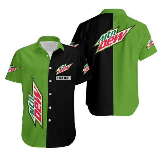 Discover Mountain Dew Hawaiian Shirt