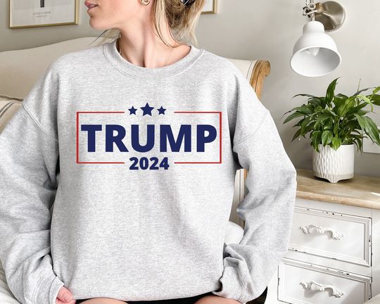 Discover Donald Trump 2024 Sweatshirt,American Tshirt,Trump Girl Gift