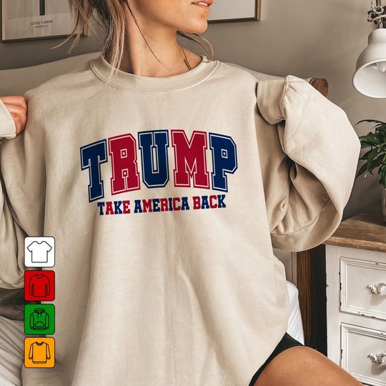 Discover Trump America 2024 Pro Trump Sweatshirt