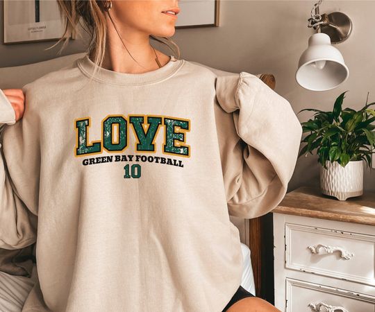 Discover Love Green Bay Sweatshirt, Love Sweatshirt, Green Bay Football