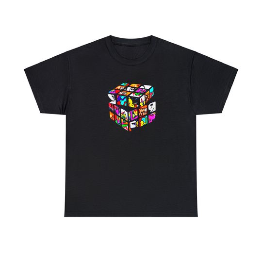 Discover Graffiti Art Rubik's Cube T-Shirt