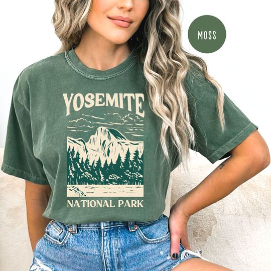 Discover Yosemite National Park Gift T-Shirt, Yosemite Hiking Shirt, Camping Shirt, National Park Gift