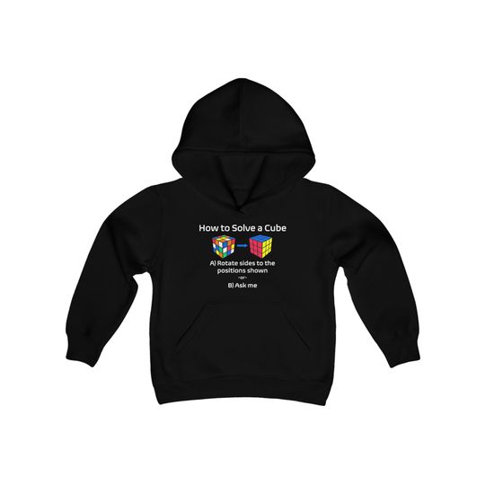 Discover How To Solve A Cube Rubik's Cube Hoodie