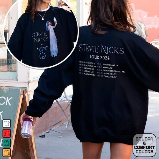 Discover Stevie Nicks 2024 Tour T-Shirt, Stevie Nicks Tour Sweatshirt