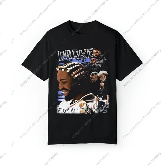 Discover Drake T-Shirt, For All The Dogs Shirt, Rap Album Shirt