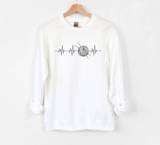 Discover Knitting Life Sweatshirt - Funny Gift for Knitters