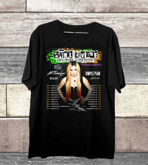 Discover Avril Lavigne Summer 2024 Tshirt