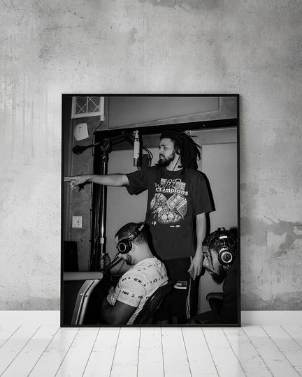 Discover J Cole Poster | Album Cover Art | Hip Hop Merchandise