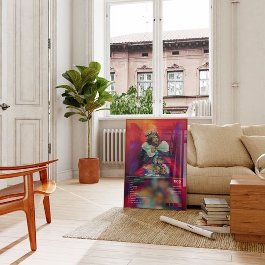 Discover KOD Album Poster, J Cole Poster, Album Poster