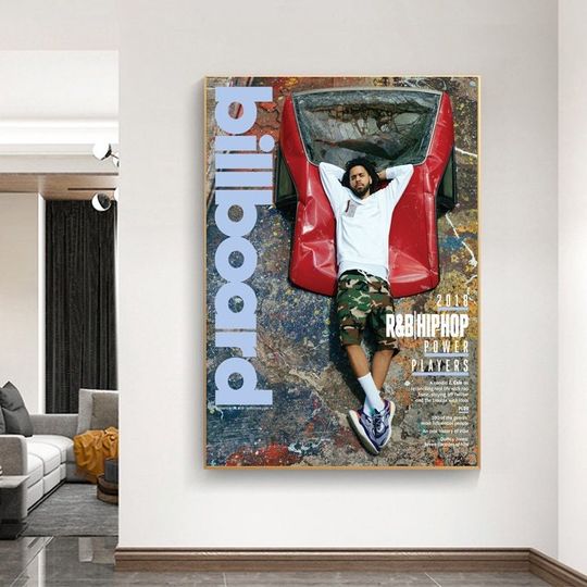 Discover J.Cole Magazine Cover Poster