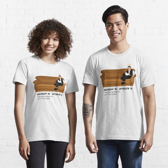 Discover Matthew Perry Chandler Bing Season 10 Essential T-Shirt