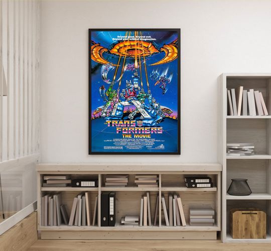 Discover Transformers The Movie 1986 Movie Poster, Poster Deco Home