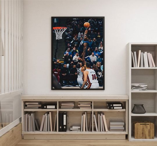 Discover Anthony Edwards Basketball Poster, Poster Deco Home, Gift Fans