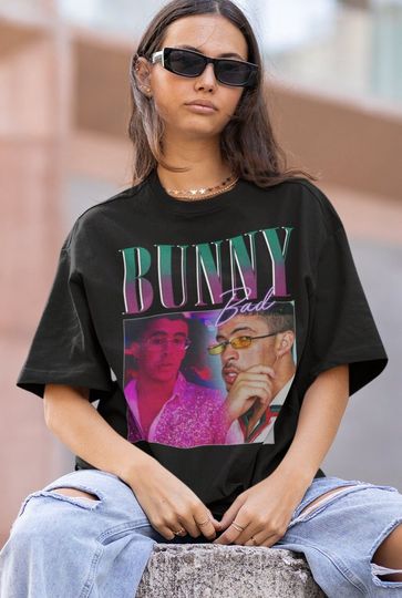 Discover Bad Bunny Shirt, Hiphop RnB Rapper T-Shirt