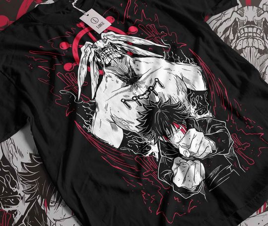 Discover Horror Manga Creepy Dark Anime Gothic Unisex T-Shirt