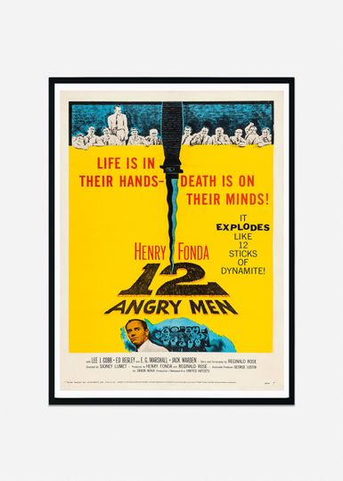 Discover 12 Angry Men Movie Poster