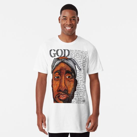 Discover Tupac Shakur Long T-Shirt