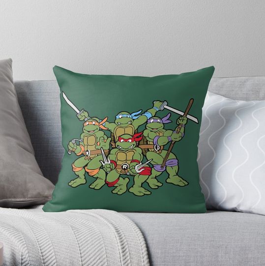 Discover TMNT Teenage Mutant Ninja Turtles Pillow