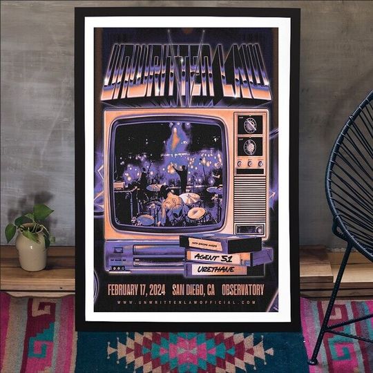 Discover San Diego, CA February 17 2024 Poster