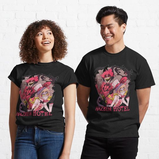 Discover Hazbin Hotel Alastor and Lucifer Classic T-Shirt