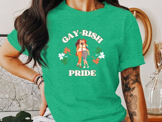 Discover Pride St. Patricks Day Sweatshirt or T-Shirt, LGBTQ Gay-rish