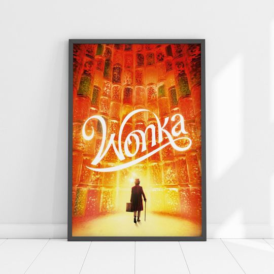 Discover Wonka (2023) Movie Poster for Wall Art