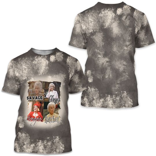 Discover Bleached Stay Golden 3D T Shirt