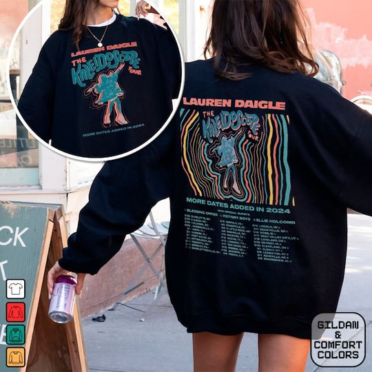 Discover The Kaleidoscope Tour 2024 Shirt, Lauren Graphic Daigle 2024 Tour, Thank I Do Tour