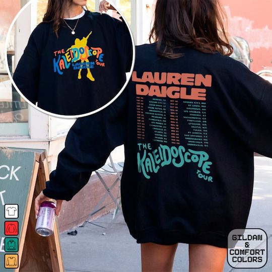 Discover Lauren Daigle Kaleidoscope Tour Shirt - Thank God I Do