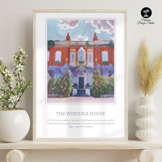 Discover Bridgerton House Poster