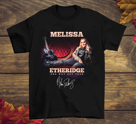 Discover Melissa Etheridge - One Way Out Tour Shirt