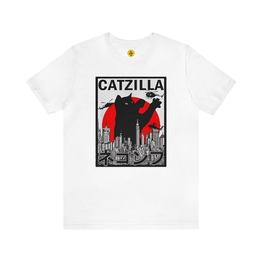 Discover Catzilla King Of Pawster Paws Cat Kitten Pet Lover Meme Gift