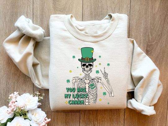 Discover St Patricks Day Sweatshirt, You're My Lucky Charm Shirt, St Patrick's Day Gift