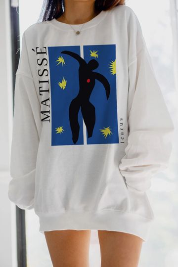Discover Matisse Icarus Sweatshirt, Henri Matisse Famous Paintings, Art Aesthetic Cool Gift