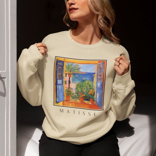 Discover Matisse The Open Window SweatShirt, Famous Painter Sweatshirt