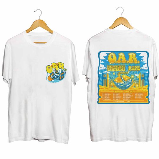 Discover OAR Summer Tour 24 Shirt, OAR Band Fan Shirt