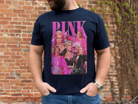 Discover Pink Singer Tour Merchandise T-Shirt