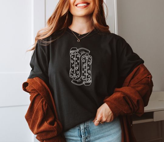 Discover Cowgirl Boots T-Shirt for Fashion Enthusiasts