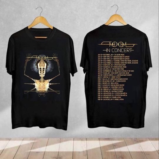 Discover Tool Band Fan Shirt for 2024 Tour