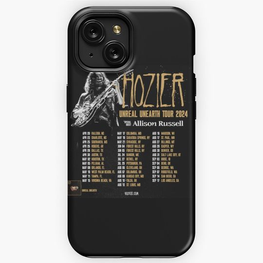 Discover Hozier Unreal Unearth Tour 2024 iPhone Case