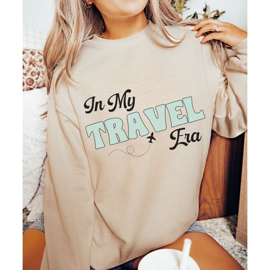 Discover Travel Sweatshirt, Era Shirt, Beach Sweatshirt, Travel Birthday Gift For Friend